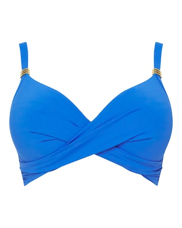 MAGISCULPT Twist Front Underwired Bikini Top