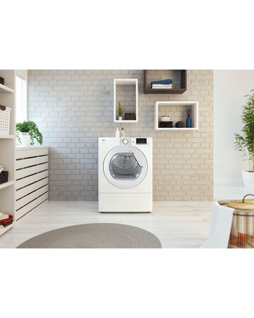 Hoover H-Dry 300 HLE V10DG-80 10 kg Vented Tumble Dryer - White