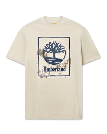 Timberland Tree Graphic T-Shirt - Natural