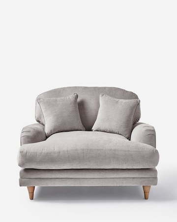 Azra Chenille Snuggle Chair