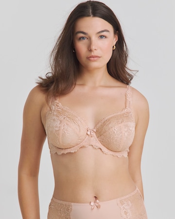 Pretty Secrets (2 Pack) Ella Lace Full Cup Wired Bras (C-H) Pink Multi