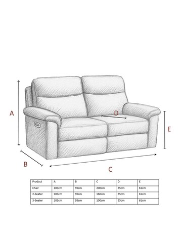 Aspire Corvan Leather Recliner Chair