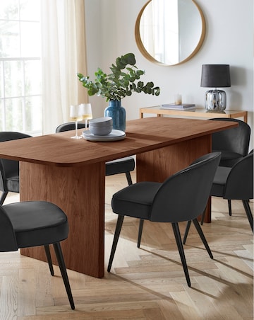 Gray & Osbourn Oslo Panel End Dining Table