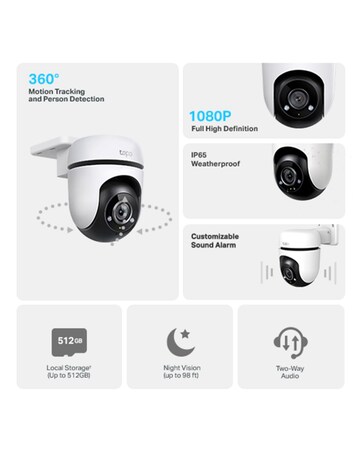TP-Link Tapo C500 Outdoor Pan/Tilt Security Wi-Fi Camera