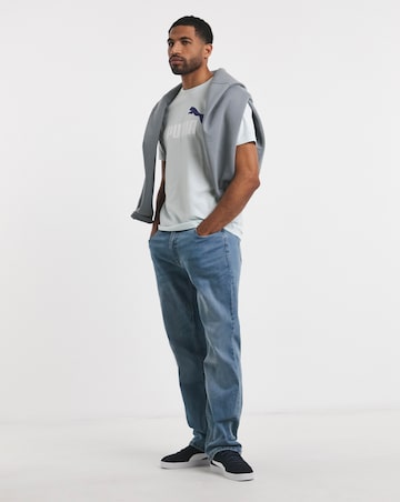 PUMA Essentials 2 Colour No.1 Logo T-Shirt