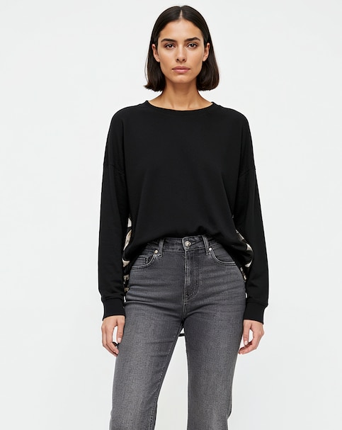Religion Back Print Sweatshirt