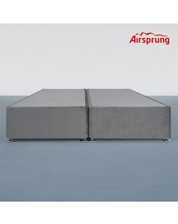Airsprung Velvet Divan Base with 4 Drawers
