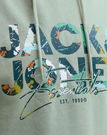 Jack & Jones Geplas Sweat Hood - Green