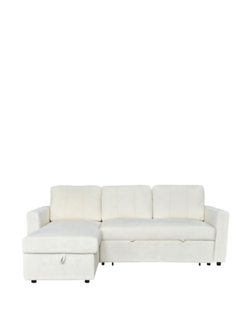 Aspire Nexis Left Corner Chaise Storage Sofa Bed