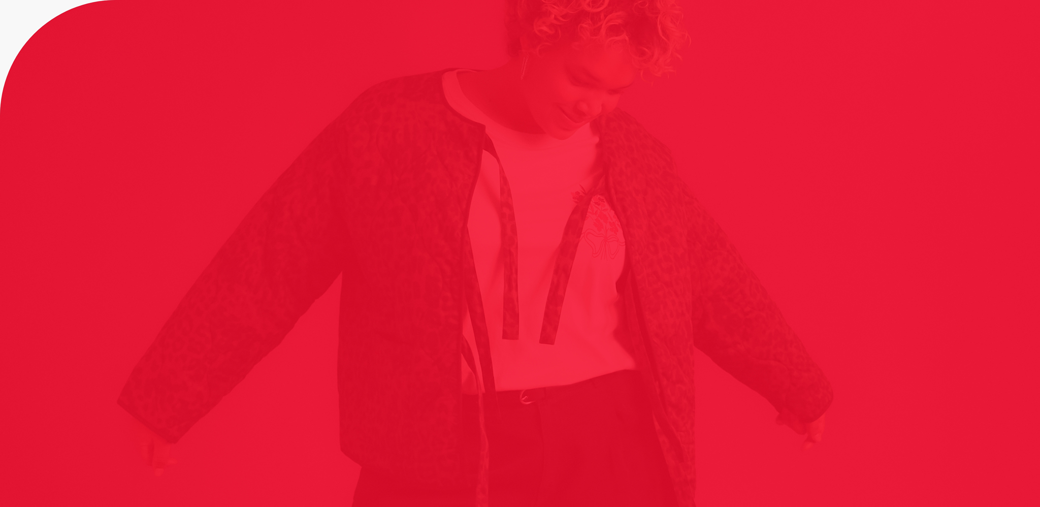 Up to 40% off home & tech, living room image showing a sofa, coffee table and accent chair