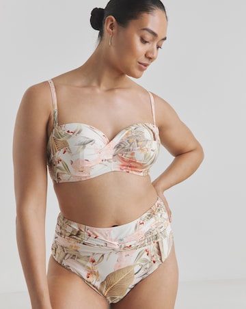MAGISCULPT Twist Front Bandeau Underwired Bikini Top