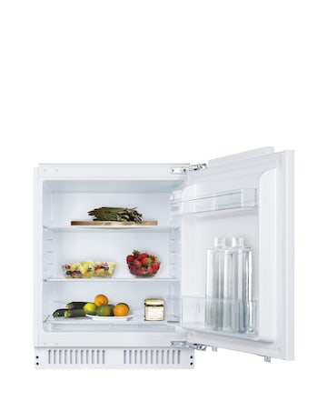 Candy CMLS68EWK Integrated Under Counter 83cm High Fridge White Install