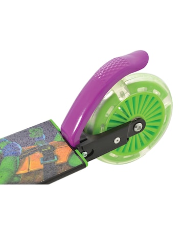 MoVe Turtles Folding Inline Scooter with Light Up Wheels