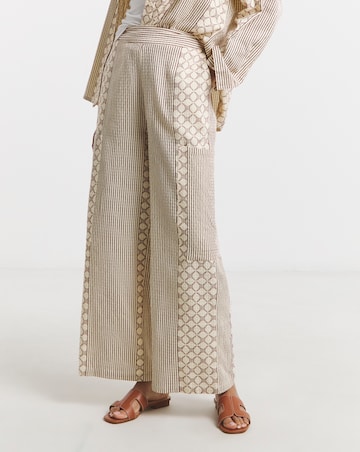 Native Youth Contrast Jaquard Trouser