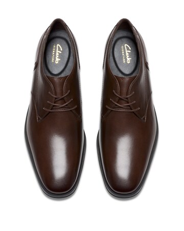 Clarks Paulton Lace Shoe - Brown