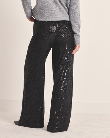 Sequin Wide Leg Trousers