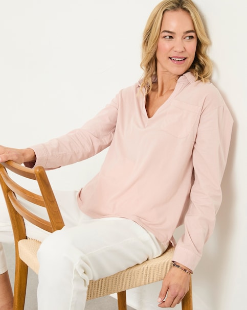 FatFace Paige Woven Jersey