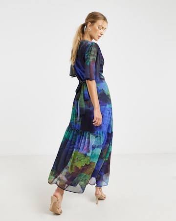 Hope & Ivy Jacqueline Wrap Maxi Dress