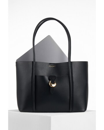 Luella Grey Lilibet Black Laptop Tote