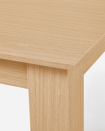 Dakota 4 Seater Dining Table with 4 Ava Button Back Chairs