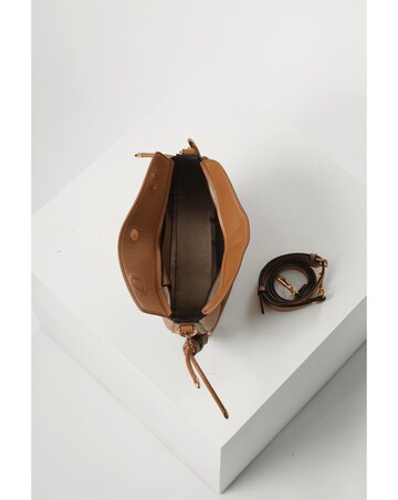Luella Grey  Cora Camel Saddle Crossbody