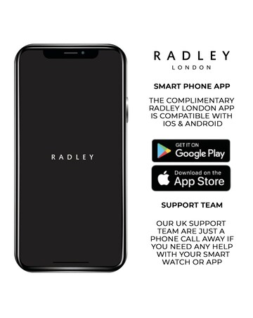 Radley Series 48 AMOLED T-Bar Smart Watch - Pale Gold