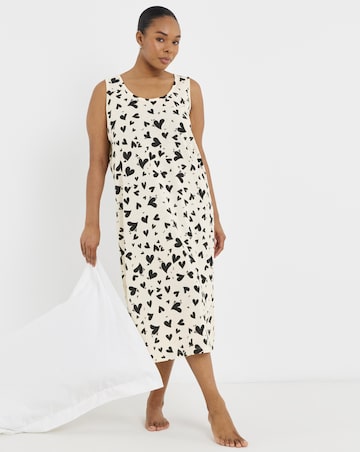 Pretty Secrets Value Nightie Heart Print