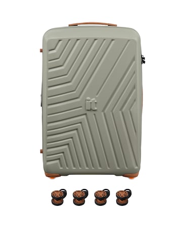 IT Luggage Convertible XL Suitcase with Removable Wheels