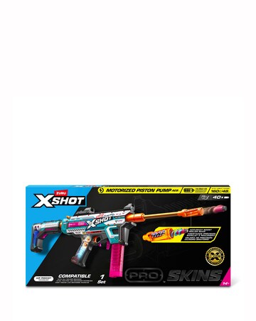 X-Shot Pro S1 Motorized Blaster with 40 Short Darts