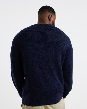 Jack & Jones Carter Knit Jumper - Navy