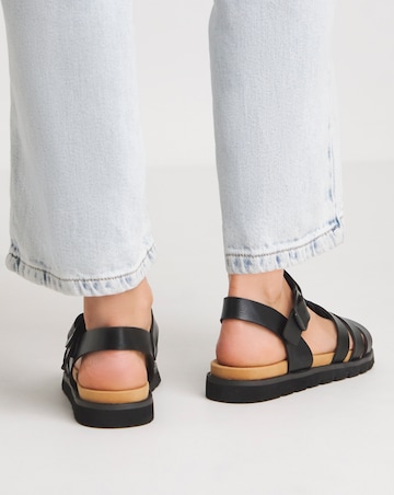 Heavenly Feet Saltwater Fisherman Sandals Wide Fit