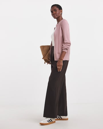 Blush Lightweight Knitted Bomber