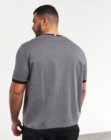 Ted Baker Geo Print Crew Neck Tshirt