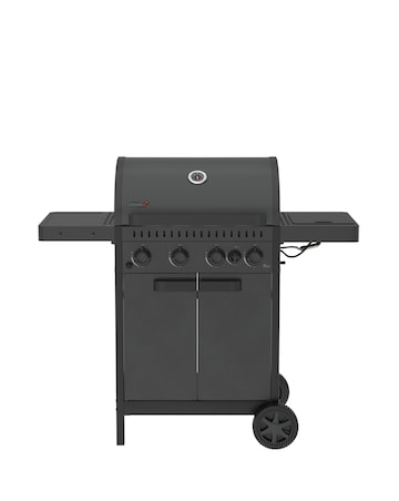 Charles Bentley Ottimo Origin 350 4 Burner Gas Barbecue with Side Burner