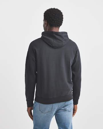 Union Garment Dyed Hoodie-Black