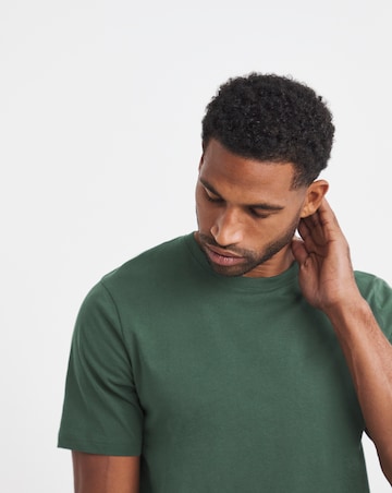 Pure Cotton Crew Neck T-Shirt Long