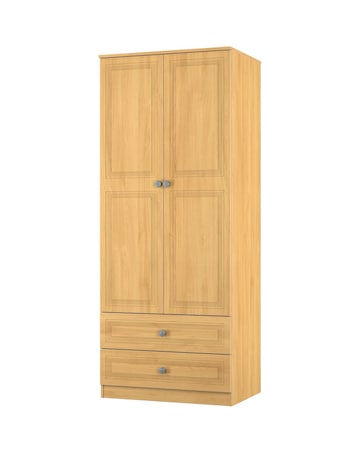 Richmond Ready Assembled 2 Door 2 Drawer Wardrobe