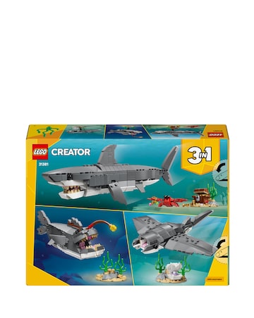 LEGO Creator Fierce Shark with a Treasure Chest