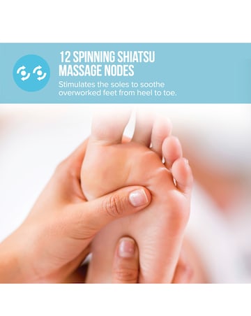 HoMedics Dual Shiatsu Heated Foot Massager