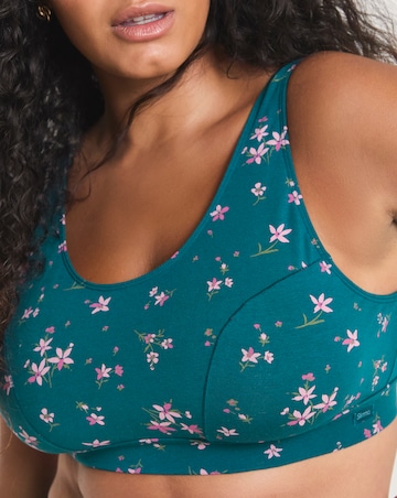 Slimma (2 Pack) Cotton Comfort Tops Floral Print