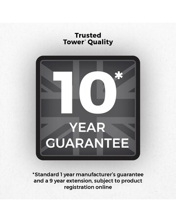 Tower 40L Recycling Pedal Bin Silver