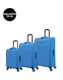 IT Luggage The Lite 3pc Suitcase Set - Blue