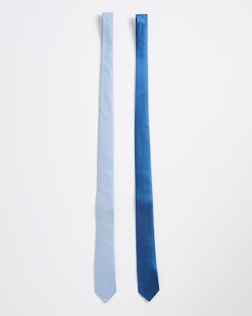 Pack 2 Blue Ties