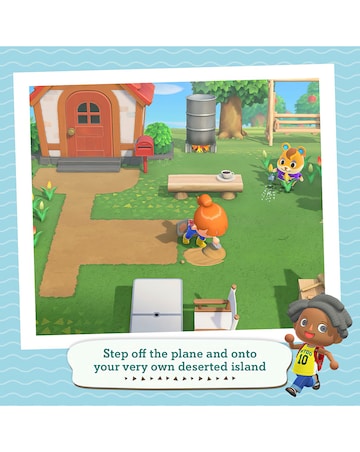 Nintendo Switch Lite Coral + Animal Crossing New Horizons