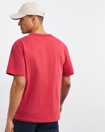 Armor Lux Classic Crew Neck Red T-Shirt - Red