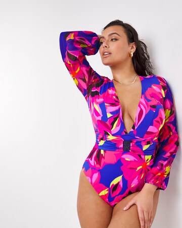 Figleaves Curve Euphoria Swimsuit With Matching Scrunchie