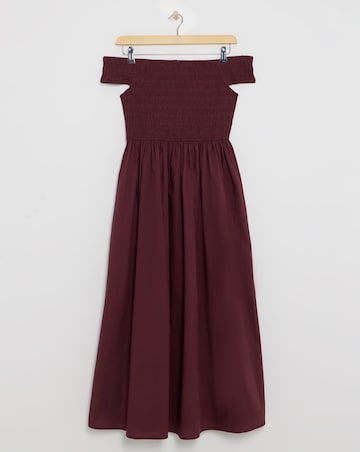 Nobody's Child Plum Bardot Amanda Midaxi Dress