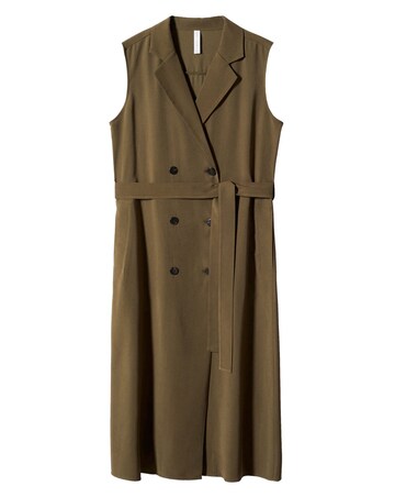Mango Dorotea Midi Vest Dress