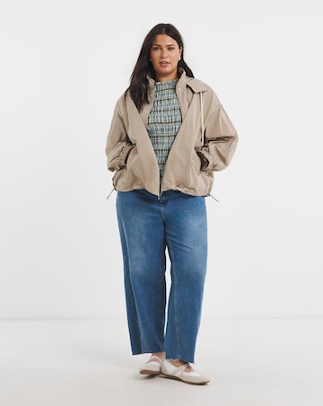 Stone Hooded Wind Breaker