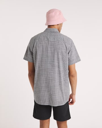 Short Sleeve Gingham Shirt